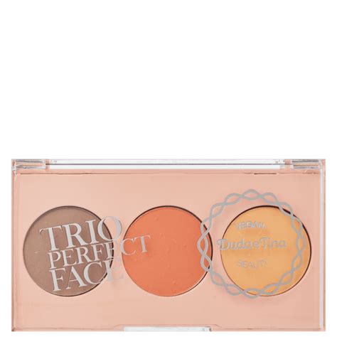 Paleta Duda E Tina Vegan Beauty Trio Perfect Face Beleza Na Web