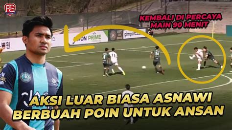 KEREN AKSI ASNAWI MANGKUALAM YANG TELAH DIPERCAYA OLEH ANSAN GREENERS