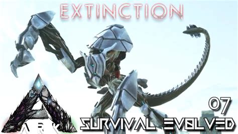 Ark Extinction New Enforcer Tek Robot Tamed Ark Survival