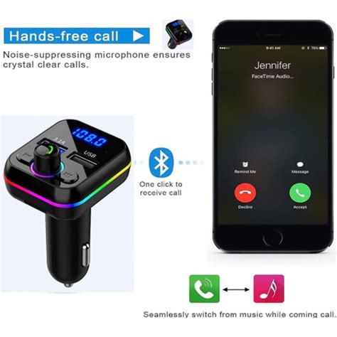 Xiaofeng Bluetooth Handsfree Kablosuz Ara Mp Fm Verici Fiyat