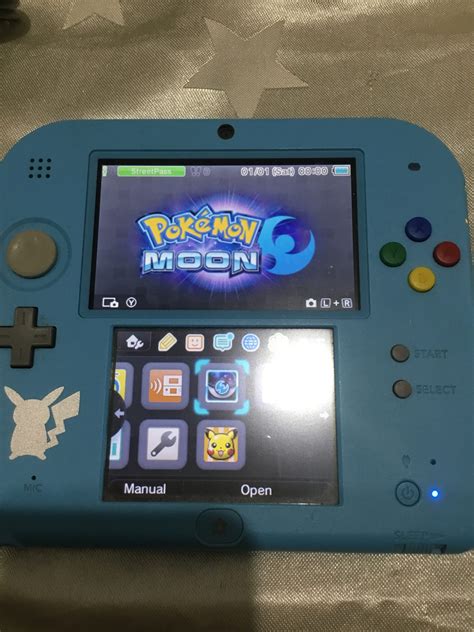 Nintendo 2ds Pokemon Sun And Moon Console Pokemon Moon Pre Installed