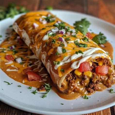 Delicious Wet Burritos Recipe