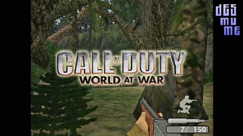 Call Of Duty World At War Desmume Emulator 1080p Hd Nintendo Ds