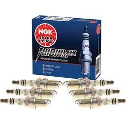 Jaguar Mercedes Spark Plug Set 6 Pieces Iridium IX Gap 0 044