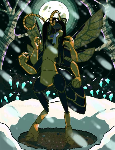 Insectember Day Five - Dementor Wasp by Worm-Syrup on DeviantArt