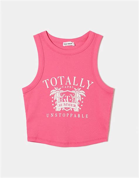 Bedrucktes Tank Top TALLY WEiJL Deutschland