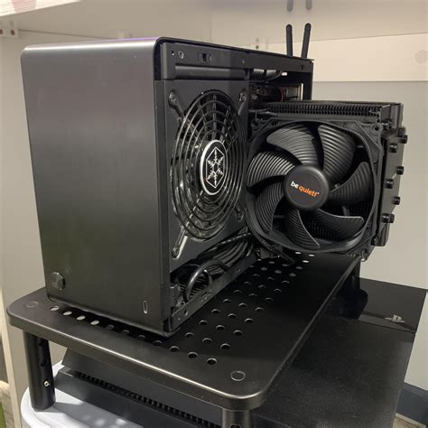 Can’t Find A Decent Sff Cpu Cooler Yet So I Had To Make Do R Sffpc