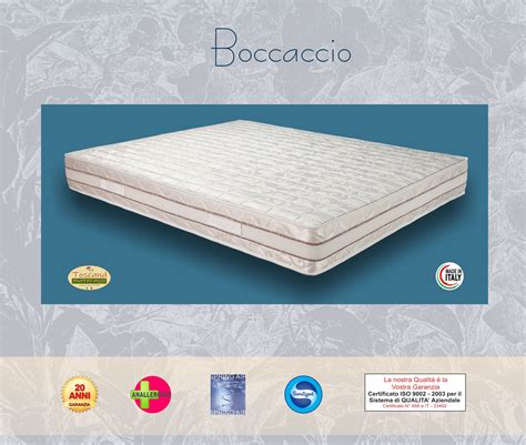 Materasso Boccaccio H Molle Bonnel Comfort Con Sistema