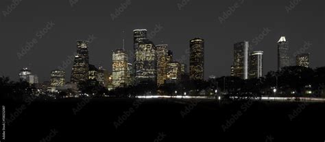 houston skyline stock photo adobe stock