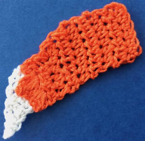 Crochet Baby Fox 2 Ply Tail With Tail Tip • Kerris Crochet