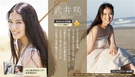 武井咲 Emi Takei 2012年12月刊号 Image tv 写真集 微图坊