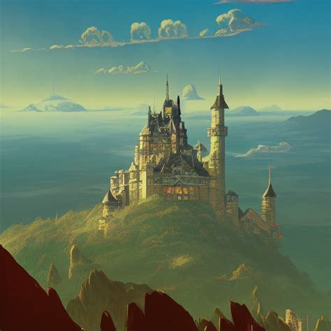 Steam punk castle - Stable Diffusion Art