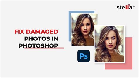 How To Repair A Damaged Photo In Photoshop Youtube