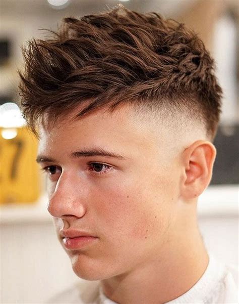 Attractive Textured Crop Haircuts For Men High Fade Haircut Fade