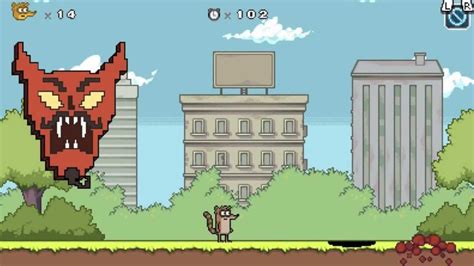 Regular Show Mordecai And Rigby In 8 Bit Land Review Youtube