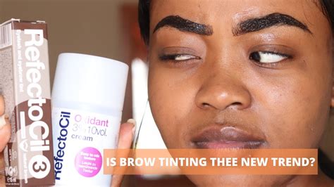 Tinting My Eyebrows At Home With Reflectocil For Eyebrows And Eyelashes Natural Brown 3 From