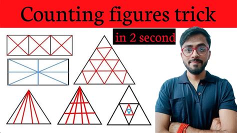 Counting Figures Trick Count Triangles In Just 2 Sec Counting