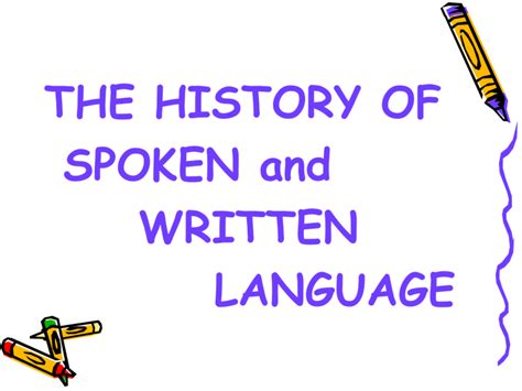 History Of Language