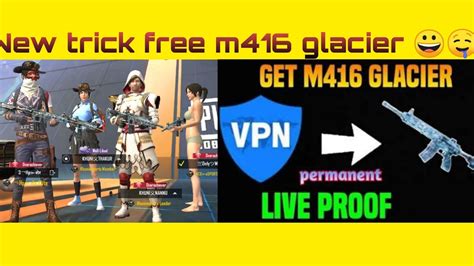 VPN Trick Pubg Lite M416 Glacier Crate Opening How To Get