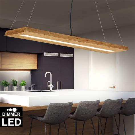 Led Decken Leuchte Holz Dimmer K Chen Beleuchtung H Nge Strahler Pendel