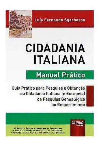 Cidadania Italiana Manual Práctico MercadoLibre