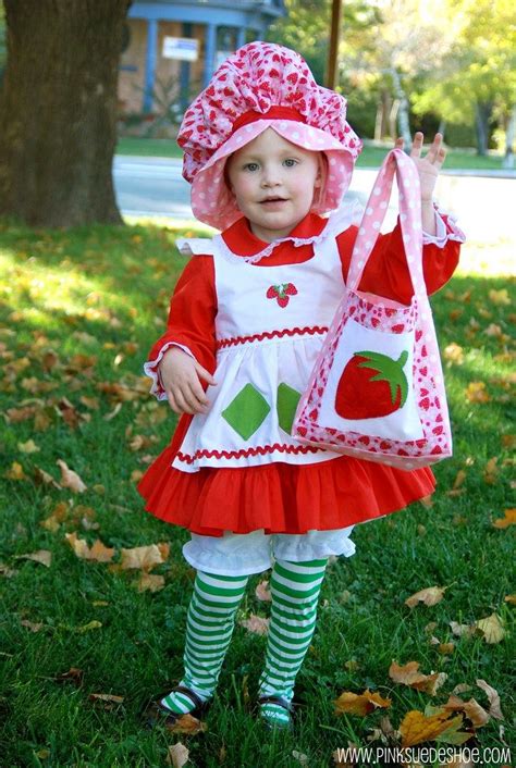 Holding Her Bag Strawberry Shortcake Costume Pottery Barn Kids