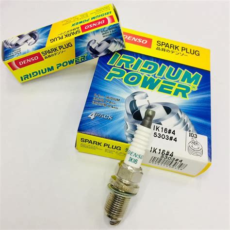 Denso Ik Iridium Power Spark Plug Set Pcs Vios Altis Shopee