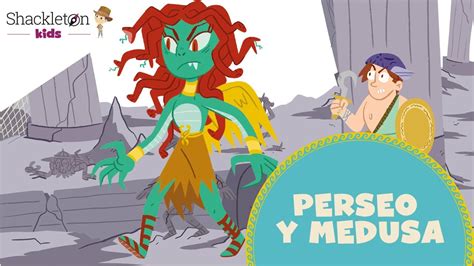 Perseo y Medusa Mitología para niños Shackleton Kids YouTube