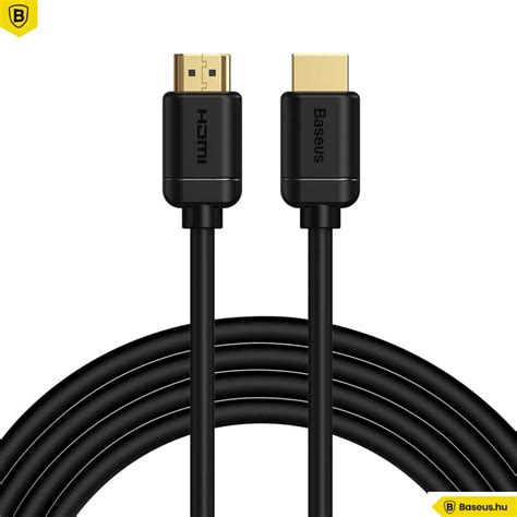 Baseus Hdmi K Bel K Hz D Hdr Gbps M Fekete Baseus Hu