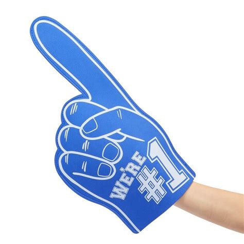 Okuna Outpost 2 Pack Blue Foam Fingers 1 Its Goin Down For Sports