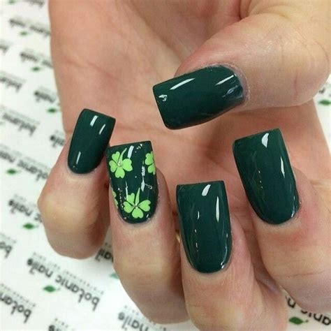 35 Lucky St Patrick S Day Nails Inspiration 2024 Nail Designs St