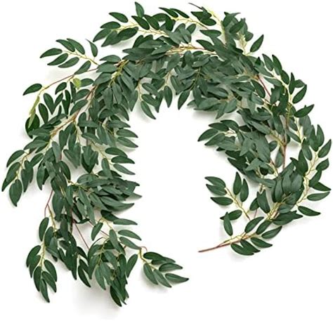 Amazon Ling S Moment Artificial Willow Greenery Garland Fake