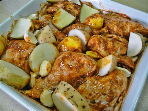 Maryam S Culinary Wonders Roast Chicken Paprika Potato Paprika