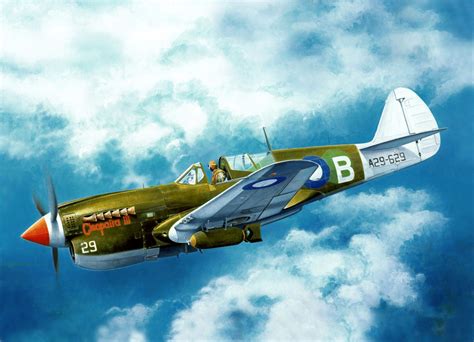 Wallpaper World War Ii Airplane Curtiss P Warhawk War Military