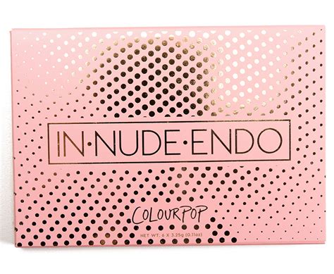 ColourPop In Nude Endo Pressed Powder Highlighter Palette Review Photos Swatches