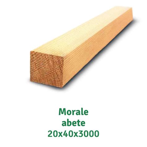 Travi In Legno Massello 20x40x3000 Mm Ab Abete Piallato Pellet Legnami Brenta