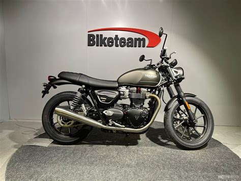 Triumph Street Twin 900 cm³ 2022 Vantaa Moottoripyörä Nettimoto