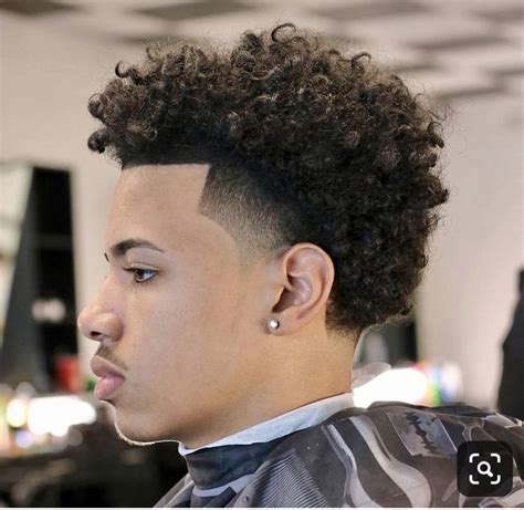 Softer Hairline Taper Fade Curly Hair Taper Fade Haircut Curly Hair