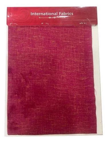 Plain Maroon Polyester Viscose Fabric At Rs Meter In Mumbai Id