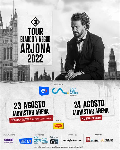 Ricardo Arjona Anuncia Nueva Fecha En Movistar Arena Por Xito De