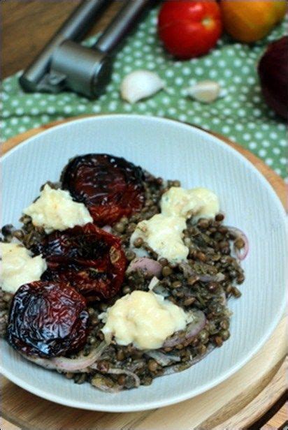 Lentilles Aux Tomates Et Au Gorgonzola De Yotam Ottolenghi Happy