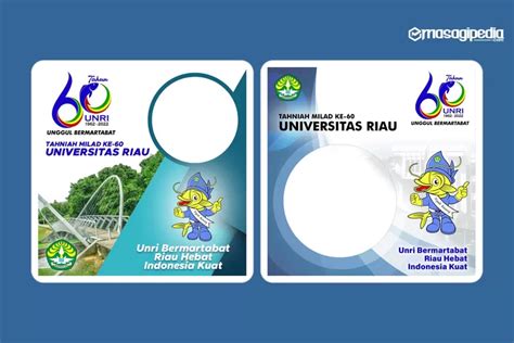 Twibbon Milad Ke 60 Universitas Riau Tahun 2022 Resmi Dari UNRI Desain