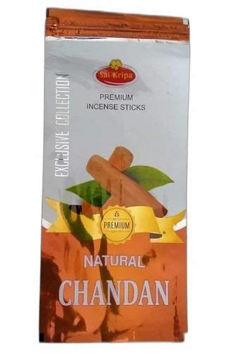 Sandal Charcoal And Bamboo Sai Kripa Natural Chandan Premium Incense