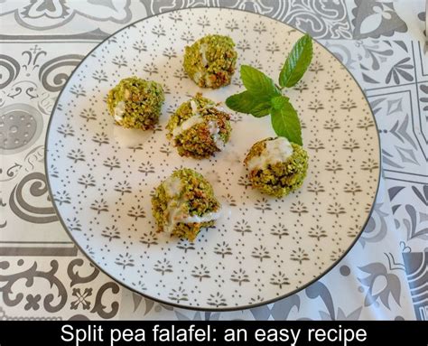 Split Pea Falafel An Easy Recipe