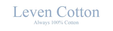 logo tulisan leven leven cotton