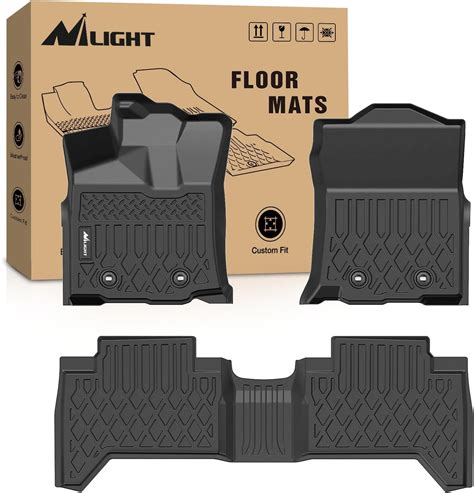 Amazon Nilight Tpe Floor Mats For Toyota Tacoma Double Cab