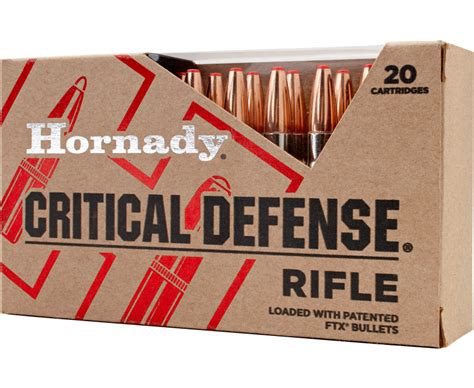 Hornady Critical Defense 223 Rem 55gr 20 Rounds FTX Ammo Depot