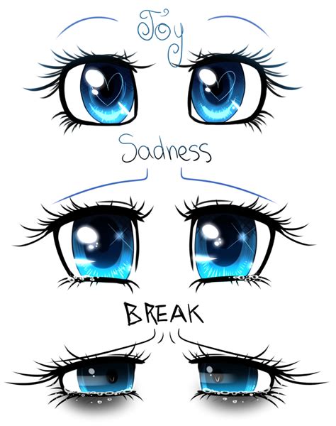 Pintar Ojos Plantilla De Cara Ojos De Dibujos Animados Anime Eye