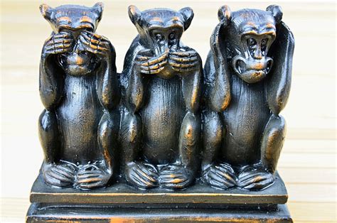 Three Monkeys Wise · Free Photo On Pixabay