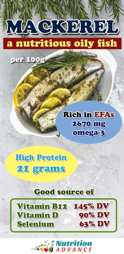 Health Benefits Of Mackerel And Full Nutrition Facts